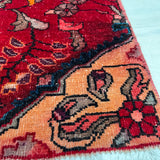 Vintage Persian Rug - Red & Orange