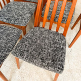 Set of 8 Svegards Markaryd Dining Chairs with New Upholstery