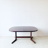 Mid Century Rosewood Dining Table w/ 2 leaves