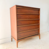 Mid Century Modern Highboy Dresser by Lane