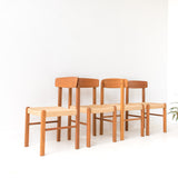 Set of 4 Teak Chairs