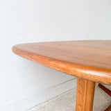 Mid Century Danish Teak Dining Table by Dyrlund