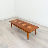 Walnut & Burlwood Coffee Table by Lane