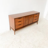 Mid Century Walnut Credenza