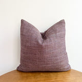 Purple Tweed Pillow