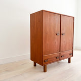 Danish Teak Chest/Wardrobe