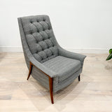 Kroehler Lounge Chair w/ New Upholstery