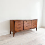 Low Walnut Dresser by United