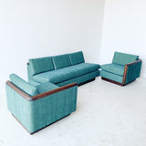 Mid Century Modern Sectional w/ Adjustable Seating by Carson’s Furniture