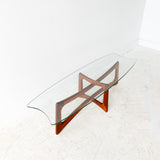 Mid Century Adrian Pearsall Ribbon Coffee Table