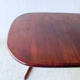 Mid Century Rosewood Dining Table w/ 2 leaves