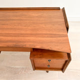 Mainline for Hooker Floating Walnut Desk