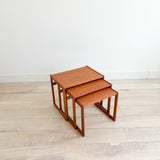 Set of 3 Danish Teak Nesting Tables