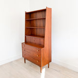 Drexel Secretary Desk/Hutch w/ Tambour Doors