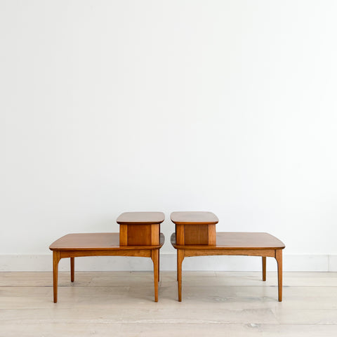 Pair of Mid Century Step Tables