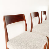 Set of 5 Niels Moller No 77 Danish Teak Dining Chairs