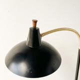 Mid Century Black Floor Lamp