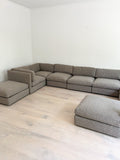 Attributed Milo Baughman 10 Part Sectional - New Upholstery