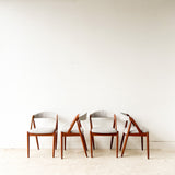 Set of 4 Kai Kristiansen Dining Chairs
