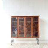 Mid Century Lane Curio Cabinet