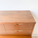 Mid Century Walnut Highboy Dresser by Kent Coffey