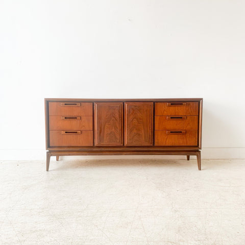 Mid Century Walnut Credenza