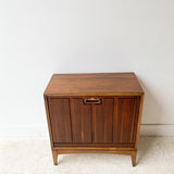 Mid Century Drop Down Record Cabinet by Lane