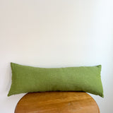 Olive Green Extra Large Lumbar Pillow