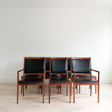 Set of 11 Kofod Larsen Rosewood Dining Chairs