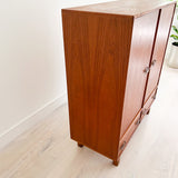 Danish Teak Chest/Wardrobe