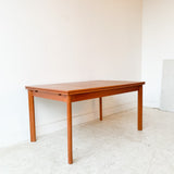 Danish Teak Expandable Dining Table by BRDR Furbo