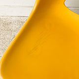Vintage Yellow Shell Chair