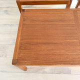 Danish Teak End Table Set