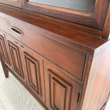 Mid Century Broyhill Sculptra Hutch - A