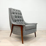 Kroehler Lounge Chair w/ New Upholstery