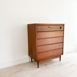 Mid Century Bassett Highboy Dresser