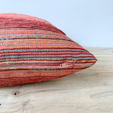 Orange/Red/Pink Pillow 18x18