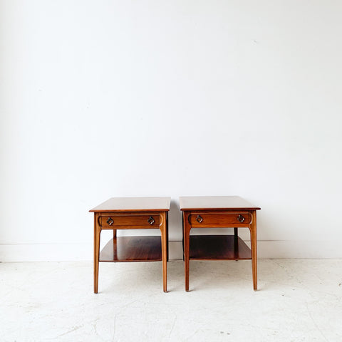 Pair of Mid Century Mersman End Tables