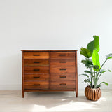 Solid Walnut Davis Cabinet Company Highboy Dresser