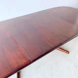 Mid Century Rosewood Dining Table w/ 2 leaves