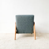 Mid Century Conant Ball Chair with New Upholstery