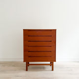 Nils Jonsson Teak Highboy Dresser