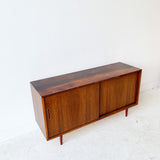 Mid Century Rosewood Media Cabinet