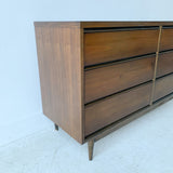 Mid Century Low 6 Drawer Dresser