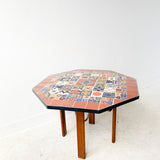 Vintage Tile Top Table