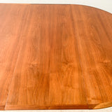 Mid Century Modern Walnut Dining Table w/ 2 Leaves