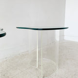 Pair of Vintage Lucite End Tables