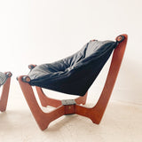 Luna Chair and Ottoman