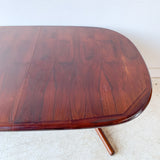 Mid Century Rosewood Dining Table w/ 2 leaves