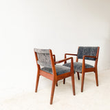 Pair of Mid Century Modern Jens Risom Chairs